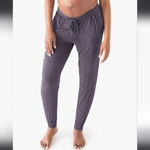 Charcoal Grey Kindred Bravely Maternity Postpartum Sweatpants Joggers Bamboo